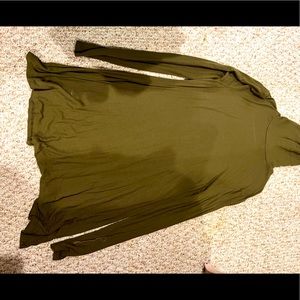 Green Turtle Neck dress